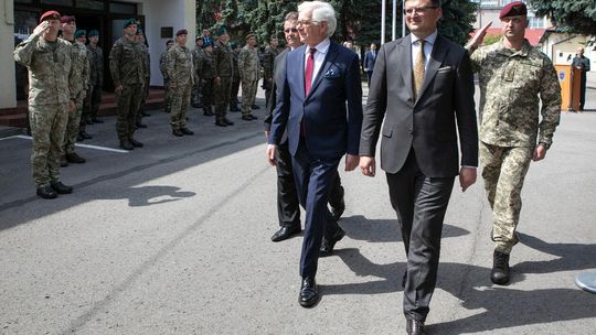 Wizyta trzech szefów MSZ w brygadzie LITPOLUKRBRIG w Lublinie