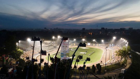 Podniebny sektor podczas meczu Motor Lublin - Sparta Wrocław 