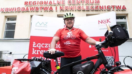 Janusz Kobyłka z Lubartowa dotarł do Lublina