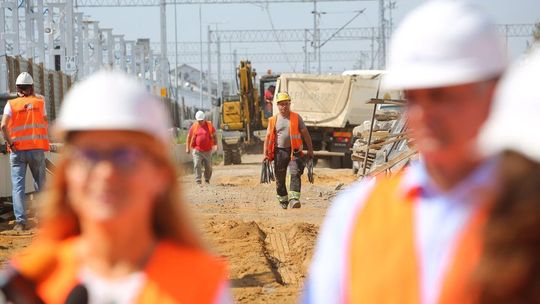 Wizyta techniczna na modernizowanej stacji Lublin Główny