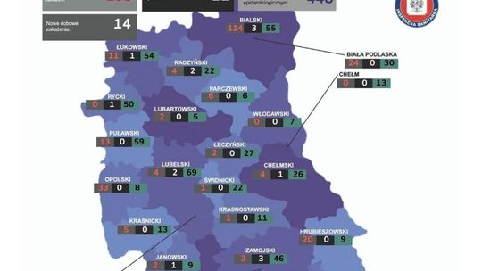 Koronawirus w województwie lubelskim. Stan na 7 sierpnia