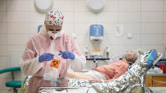 Lekarze z SOR-u w szpitalu przy ul. Jaczewskiego