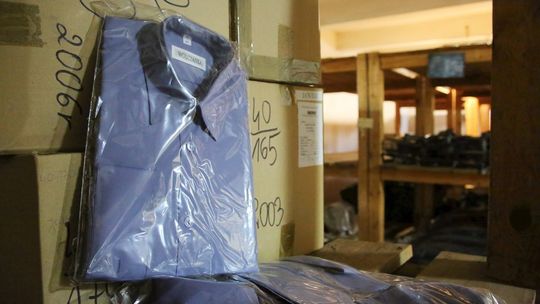 Magazyn lubelskiego oddziału Agencji Mienia Wojskowego