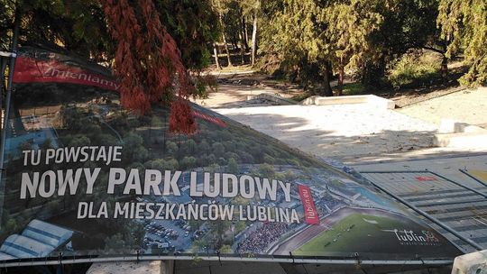 Zniszczenia w Parku Ludowym w Lublinie Zniszczenia w Parku Ludowym w Lublinie