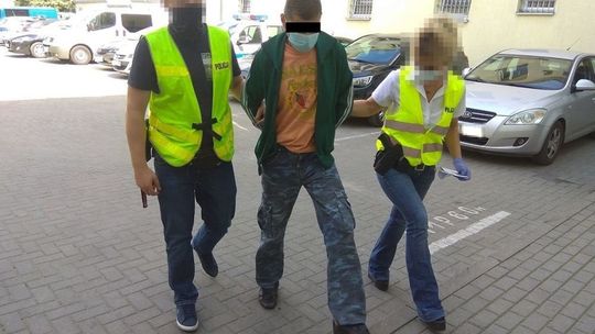 Plantacja konopi w gminie Tuczna (pow. bialski)