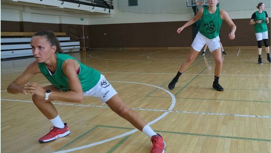 Trening koszykarek Pszczółki Polski Cukier AZS UMCS Lublin