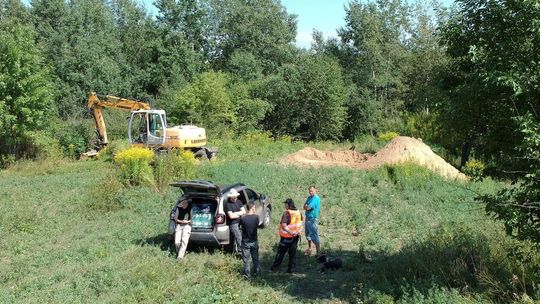 Archeolodzy z IPN na Górkach Czechowskich Archeolodzy z IPN na Górkach Czechowskich