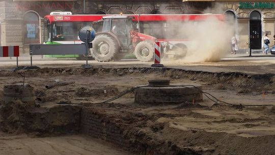 Kolejne odkrycie archeologiczne na ul. Lipowej