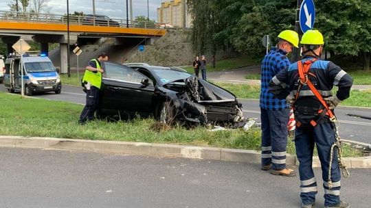 Wypadek na ul. Armii Krajowej w Lublinie