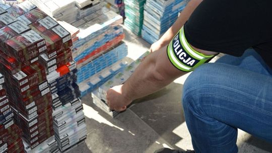 Policjanci z Biłgoraja zabezpieczyli nielegalne papierosy