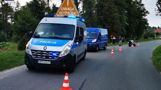 Dyle. Wypadek na drodze w powiecie biłgorajskim