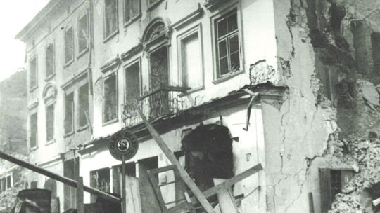 Lublin po zbombardowaniu (9 września 1939 r.)