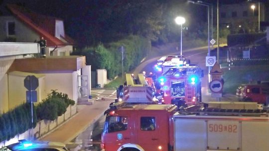 Pożar w pizzerii w Puławach