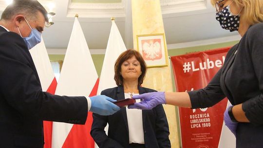 Uroczyste posiedzenie Zarządu Wojewódzkiego NSZZ Solidarność
