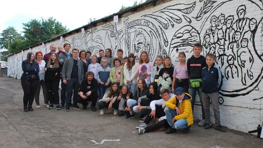 Nowy mural w Bełżycach Nowy mural w Bełżycach