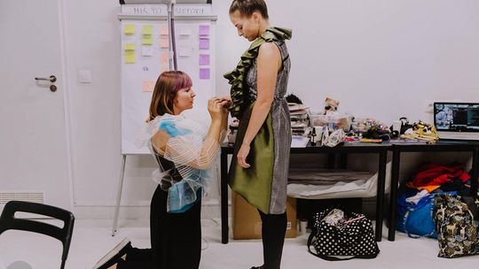 Pokaz mody w DDK Czuby Południowe