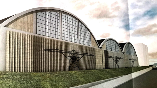 Hangar lotniczy zlokalizowany przy ul. Wrońskiej 2 w Lublinie Hangar lotniczy zlokalizowany przy ul. Wrońskiej 2 w Lublinie