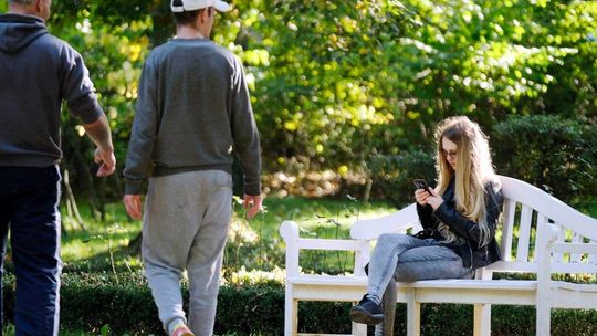 Jesień w Ogrodzie Saskim