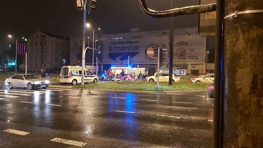 Potrącenie pieszego Lublin