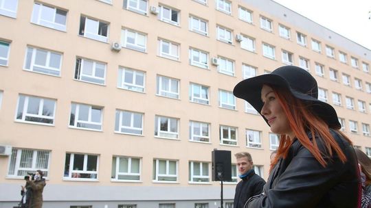 Koncert przed lubartowskim szpitalem Koncert przed lubartowskim szpitalem