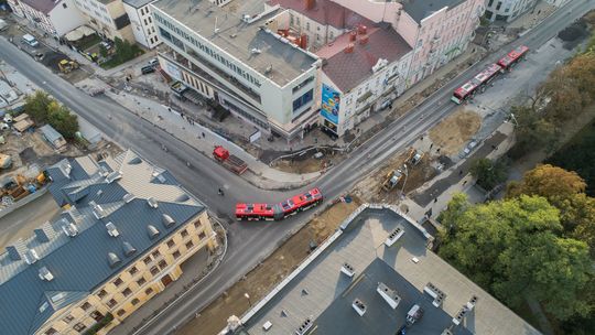 Przebudowa Al. Racławickich na półmetku