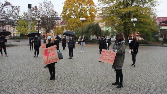Strajk kobiet w Białej Podlaskiej 