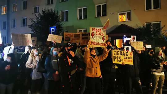 Protest kobiet w Kraśniku