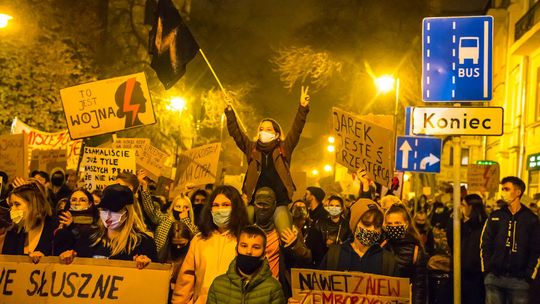 Protest kobiet w Lublinie 28.10.2020 Protest kobiet w Lublinie 28.10.2020
