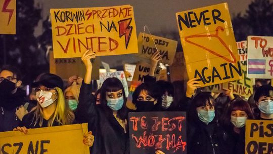 Protest w Lublinie: Uczniowie dla praw kobiet!