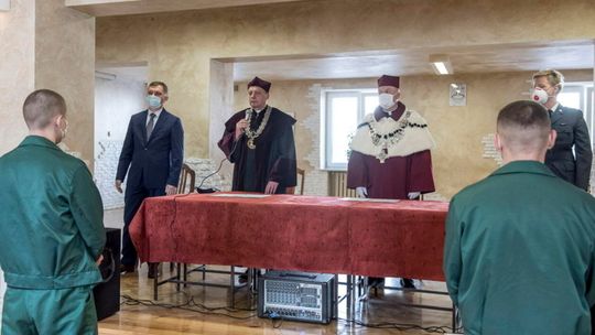 Rozpoczęcie roku akademickiego w Areszcie Śledczym w Lublinie