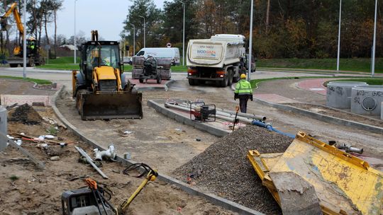 Budowa przedłużenia ul. Mościckiego w Puławach