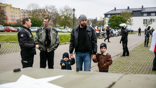 Święto Niepodległości w Zamościu. Parada motocyklistów