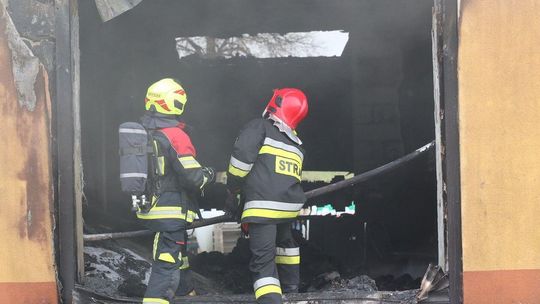 Pożar w Strzyżewicach