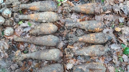 Niewybuchy znalezione koło Chełma