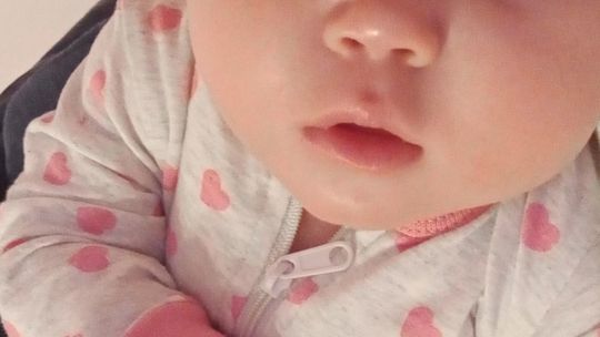 Mała Eliza i mama Natalia