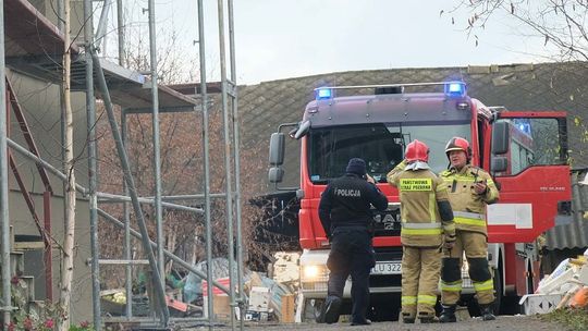 Interwencja strażaków PSP w domu przy ul. Choiny