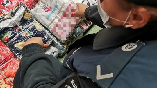 Podrabiana odzież z Chin