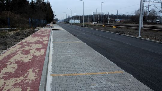 Budowa nowej ulicy przy torach Budowa nowej ulicy przy torach