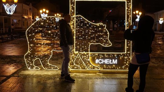 Świąteczne dekoracje w Chełmie