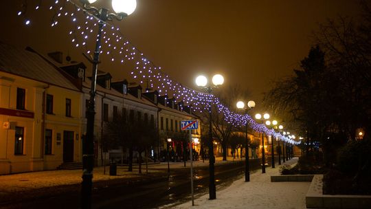 Świąteczne dekoracje w Białej Podlaskiej 