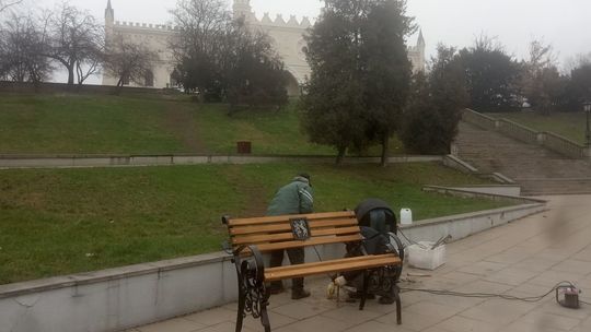 Nowe ławki na Starym Mieście w Lublinie