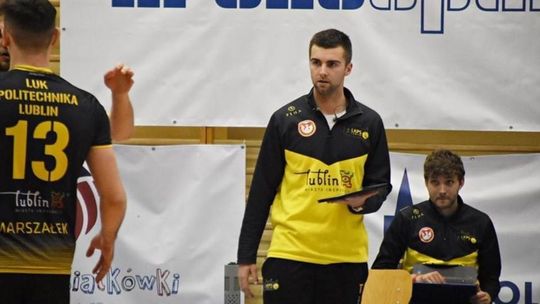 Maciej Kołodziejczyk, trener siatkarzy LUK Politechniki Lublin 