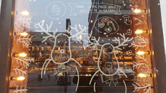 Świąteczne witryny sklepowe w Lublinie