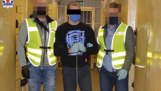 Zatrzymanie Kacpra K. i jego bliskich