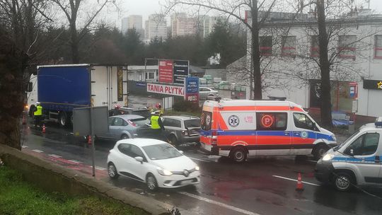 Wypadek na ulicy Turystycznej w Lublinie