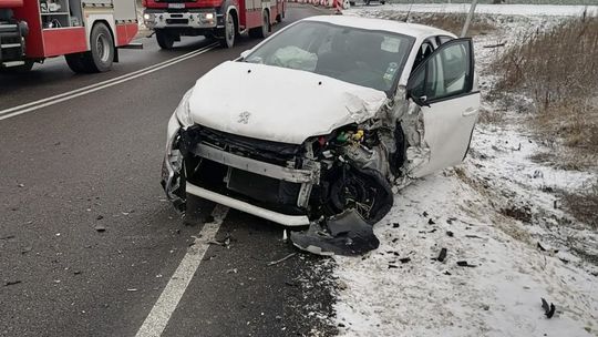 Wypadek w Strzeszkowicach Dużych