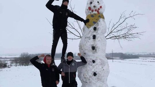 Bałwan-gigant z Busówna