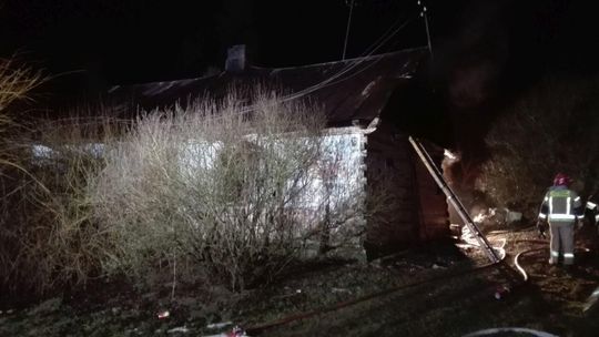 Pożar w Huszce Małej