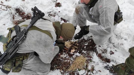 Zimowe ćwiczenia w chełmskim garnizonie