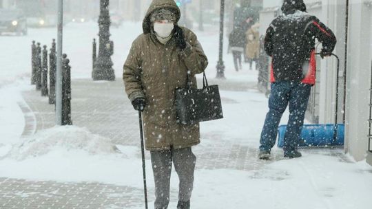 Śnieżyca nad Lublinem nie odpuszcza